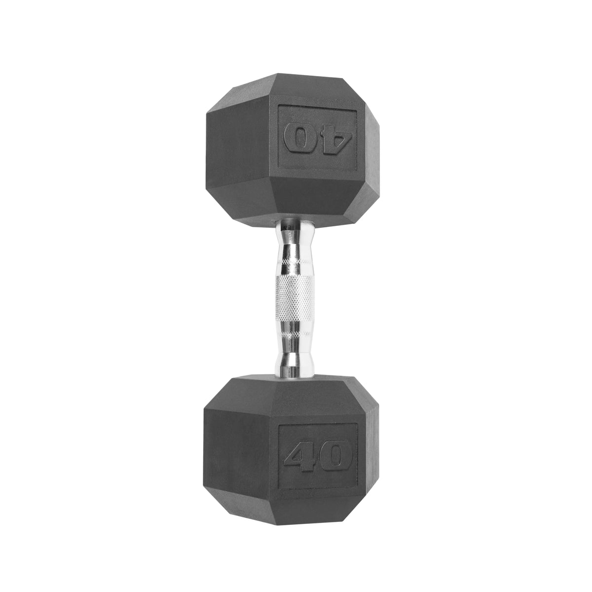 40 lbs Coated Hex Dumbbell M309