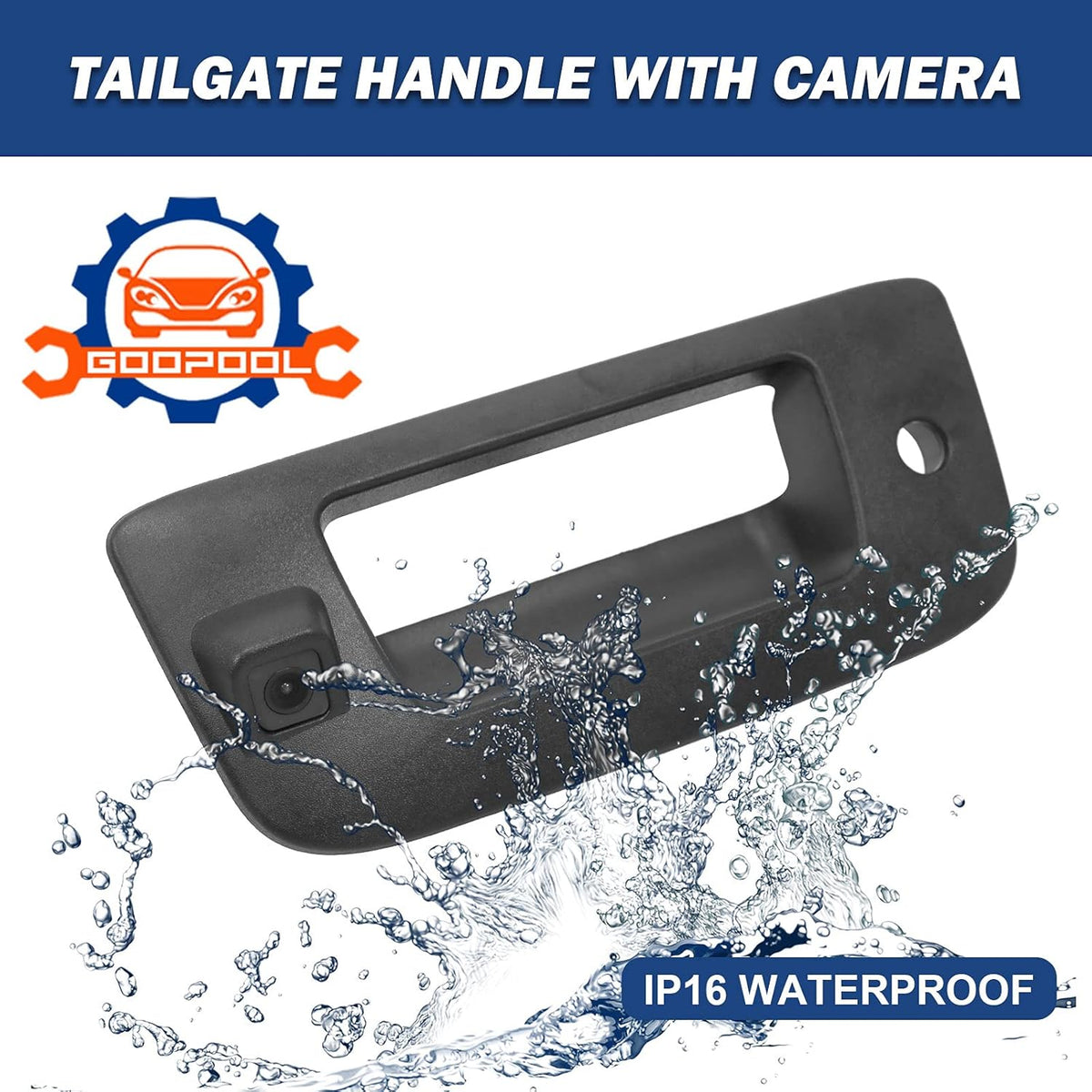 Rear View Backup Camera Tailgate Handler Pack of 2 F3860